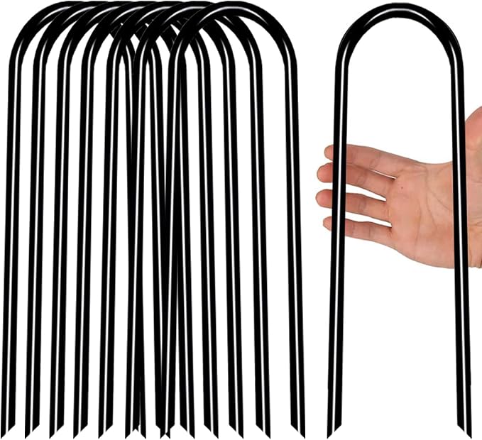black 8pcs