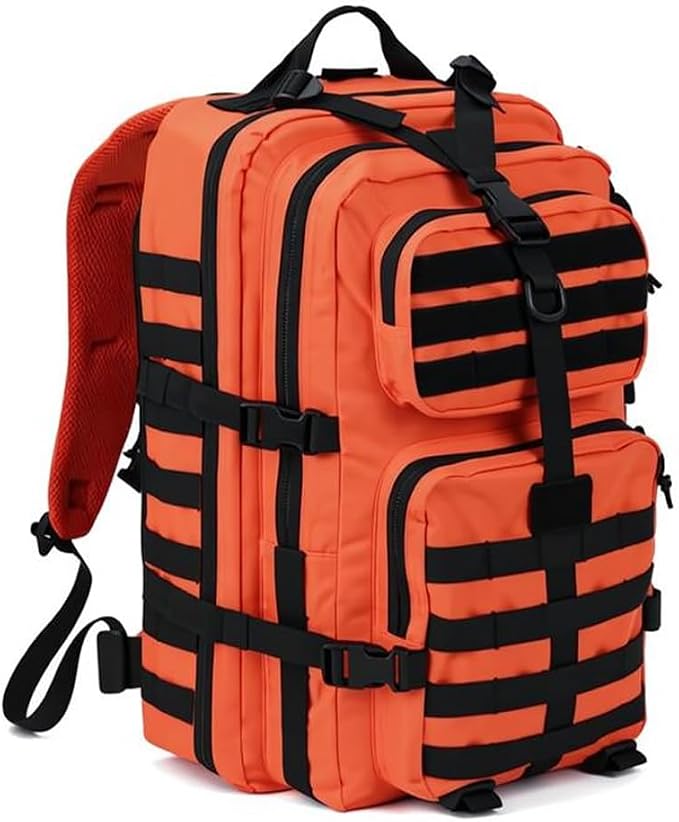 Orange-black