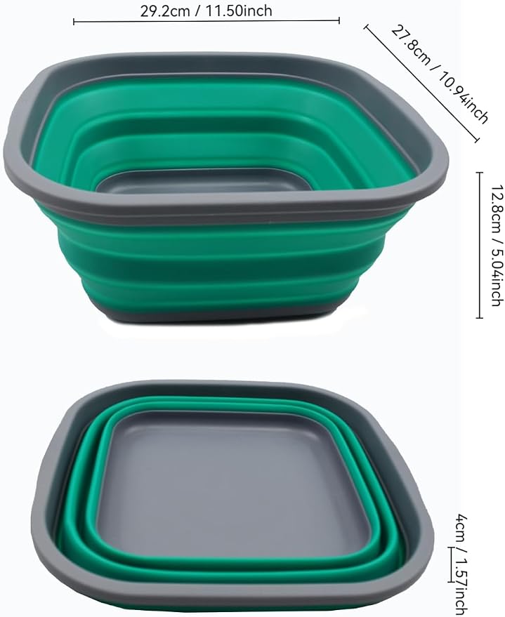 Dark Grey/Bluish-green (Set of 2)