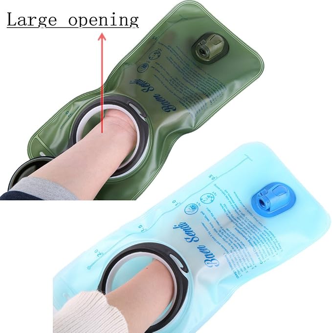 2 Pack(one Blue+one ArmyGreen )