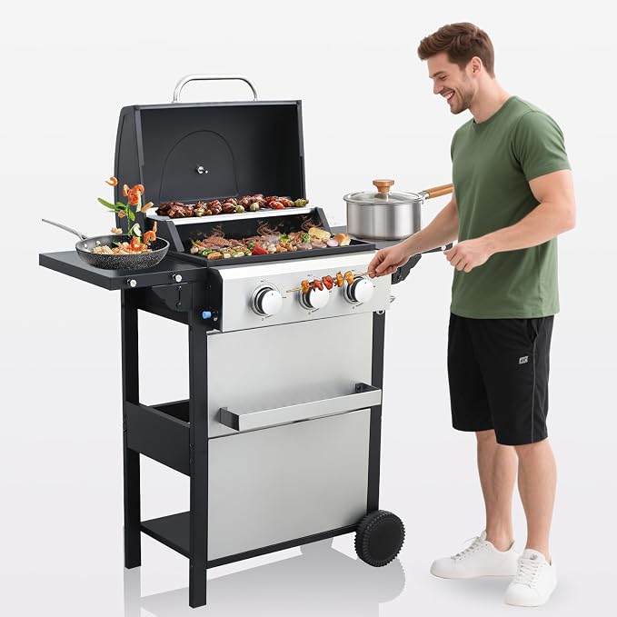 3 Burner, 25650 BTU