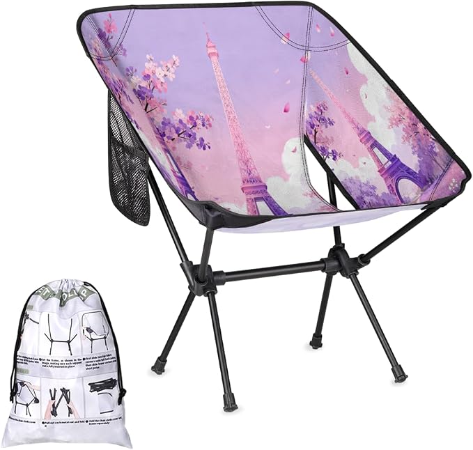 Pink Floral Eiffel Tower