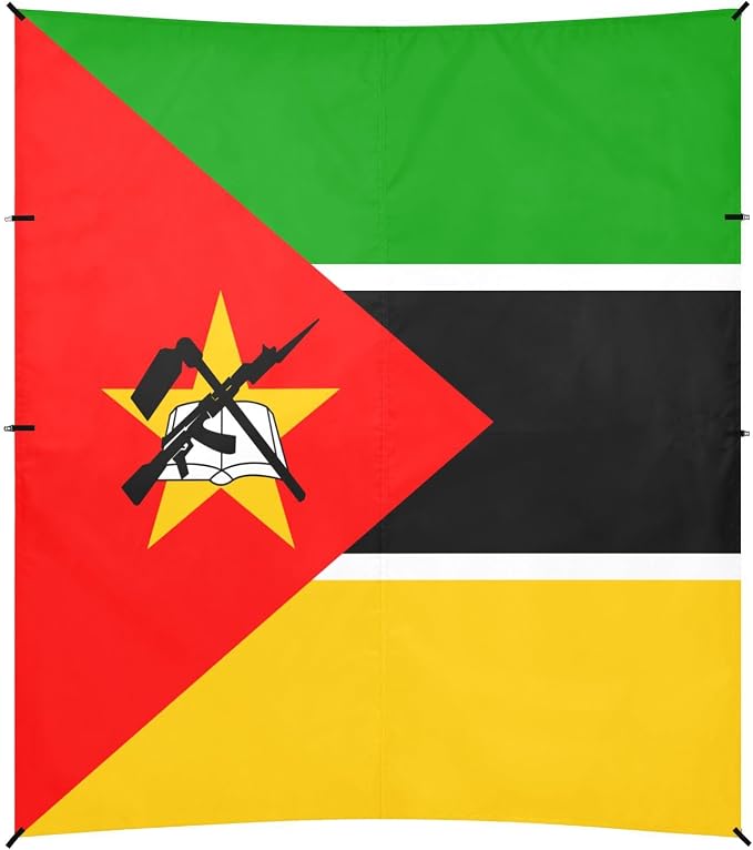 National Flag of Mozambique