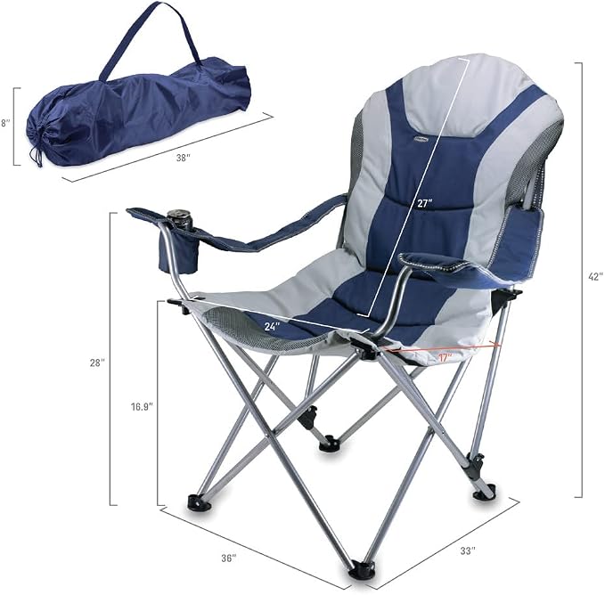 Navy Blue With Gray Accents