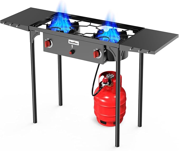 Stove-Auto Ignition+Side Shelves