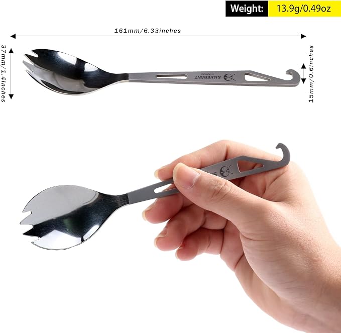 Bottleopener Spork- Polished
