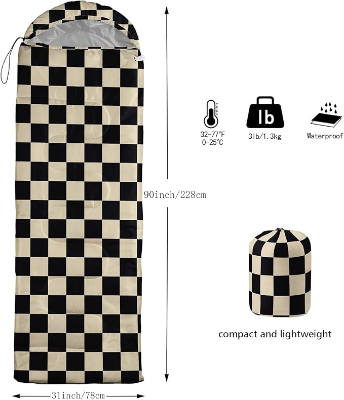 Black and White Check