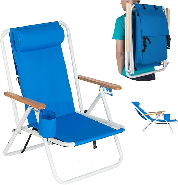 4 Levels,headrest,style 1,blue