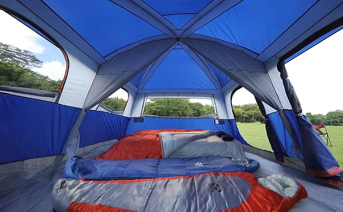 Blue-12 person tent