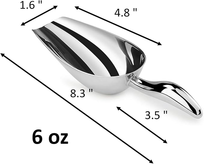 Ergonomic handle - 6 OZ