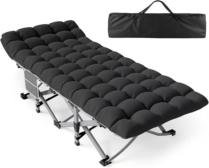 Gray Cot+black Pad