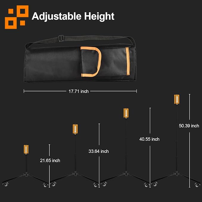 Orange(Tripod with pulley)