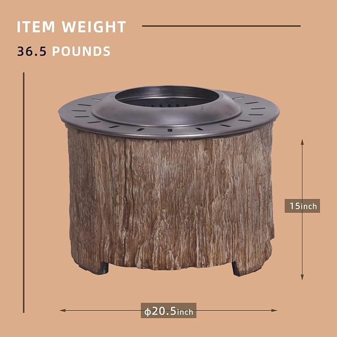 Wood Grain Brown