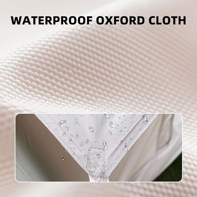 Beige + oxford fabric-1