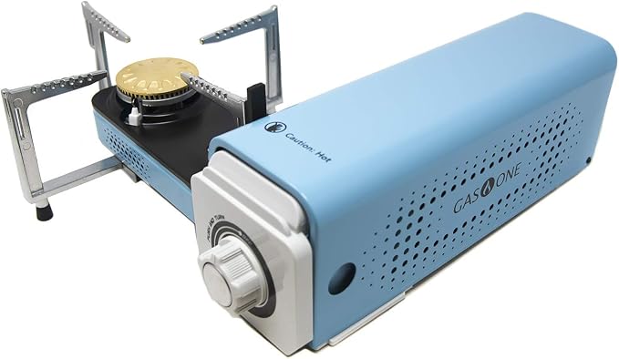 Stove(Blue) + 4 Butane Fuel