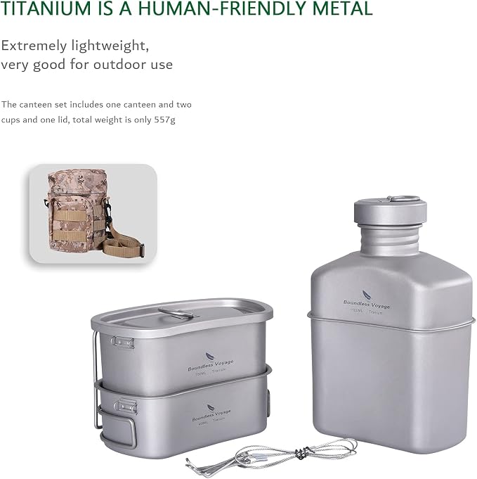Canteen+2 Cups Set