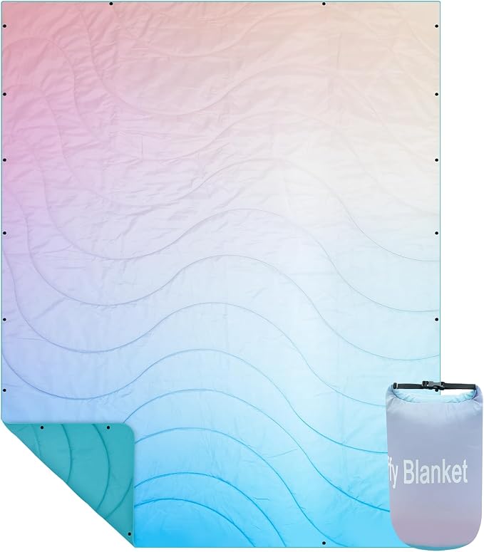 Rainbow Gradient Blanket
