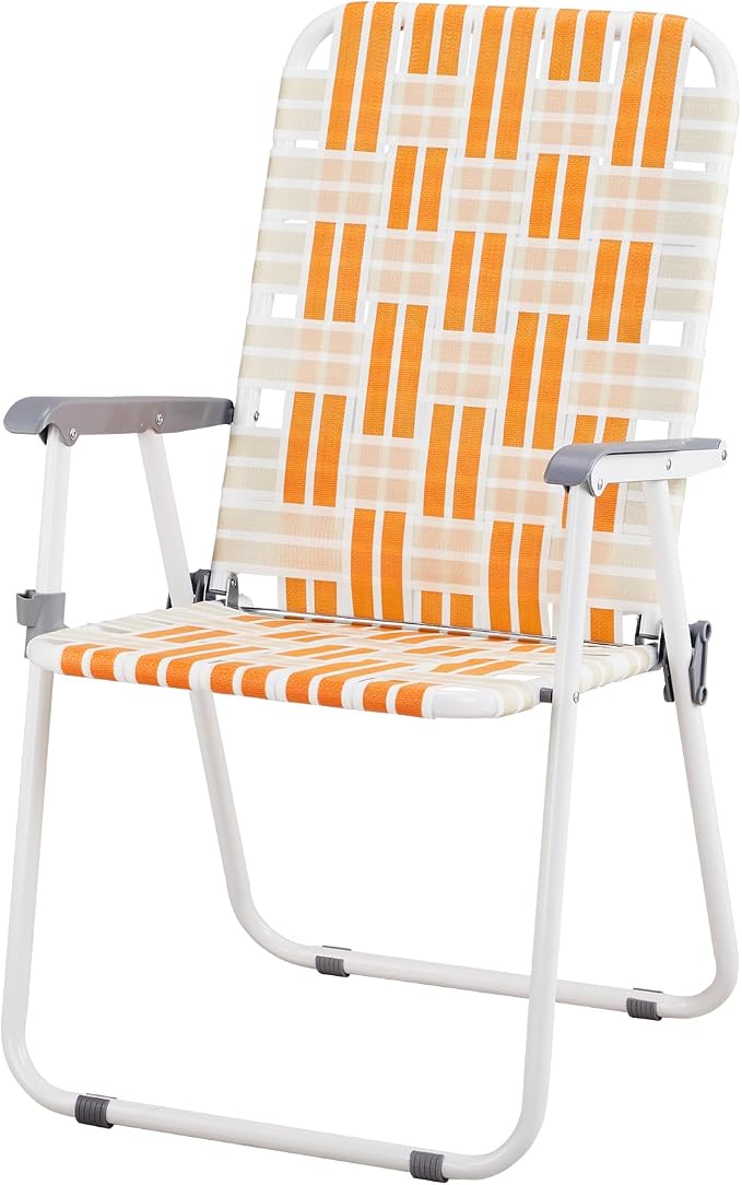 Orange & White