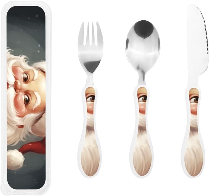 Santa Claus With Box