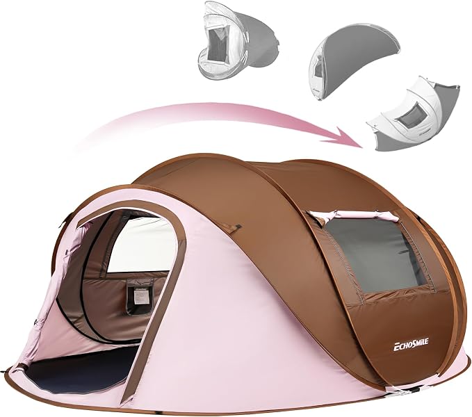 Pink & Brown