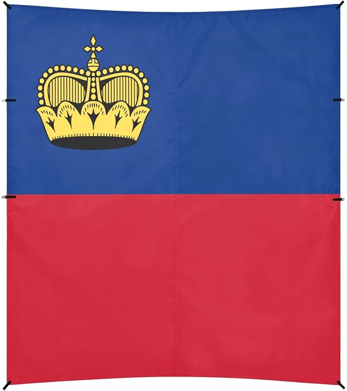 National Flag of Liechtenstein