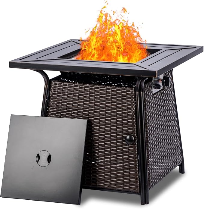 Brown rattan
