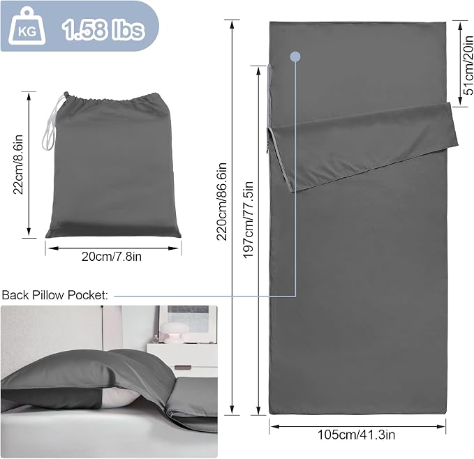 Gray with Zipper