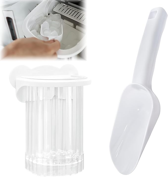 White | Plastic Scoop
