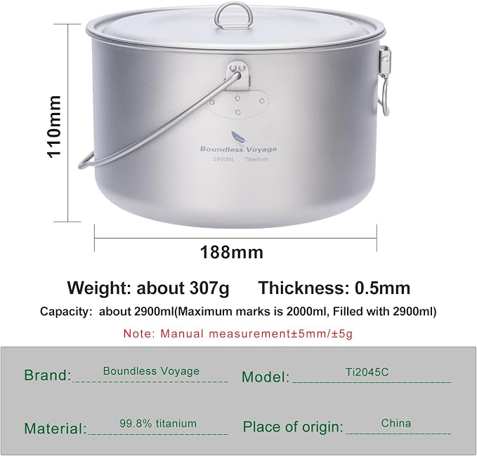 Ti2045C-2.9L pot