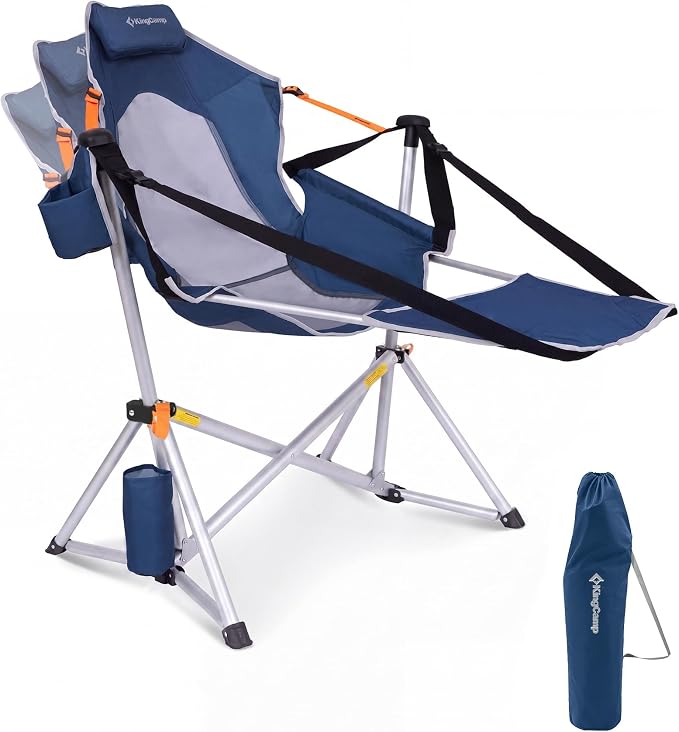 Footrest Deluxe Darkblue/Mesh
