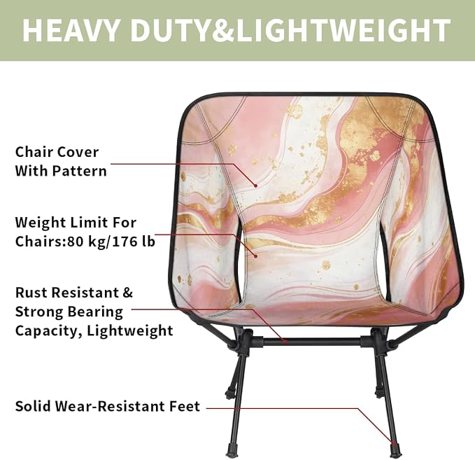 Pink Gold Marble Design