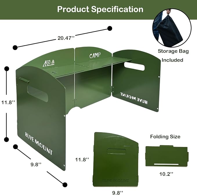 Green with Shelf