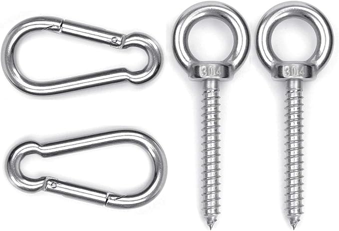 4-packs Hammock Hanging Hook Kit