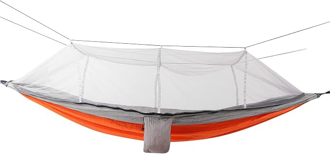 Orange and Gray Mesh