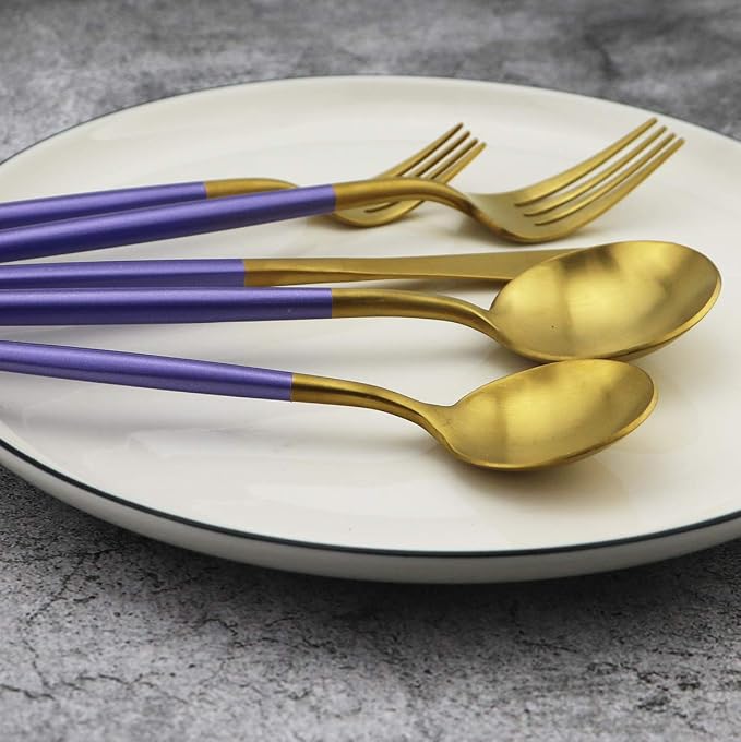 Purple Handle Gold