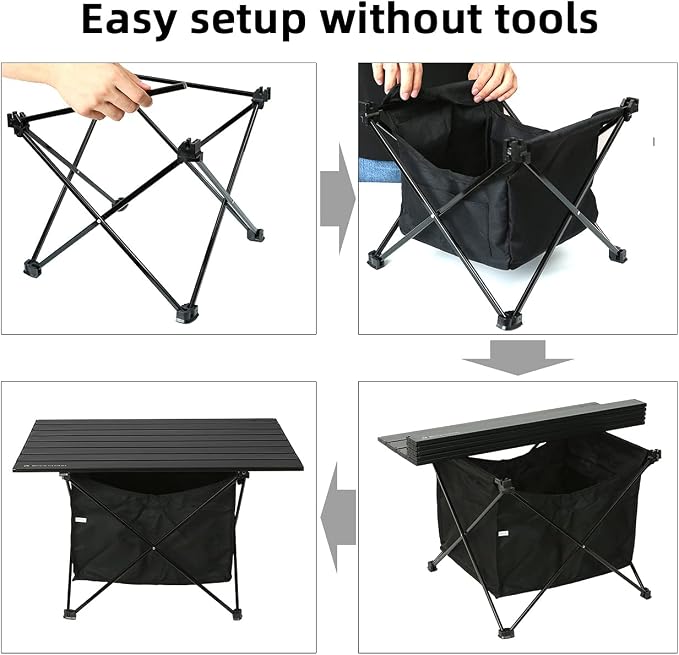 With Storage Bag Black