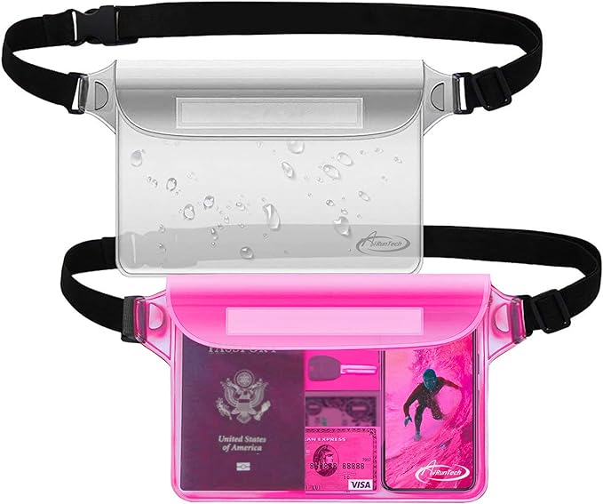 Clear + Pink