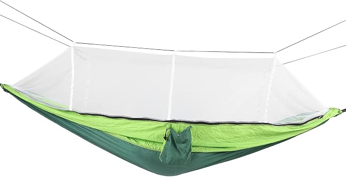 Dark Green Fruit Pattern With Green and White Mesh