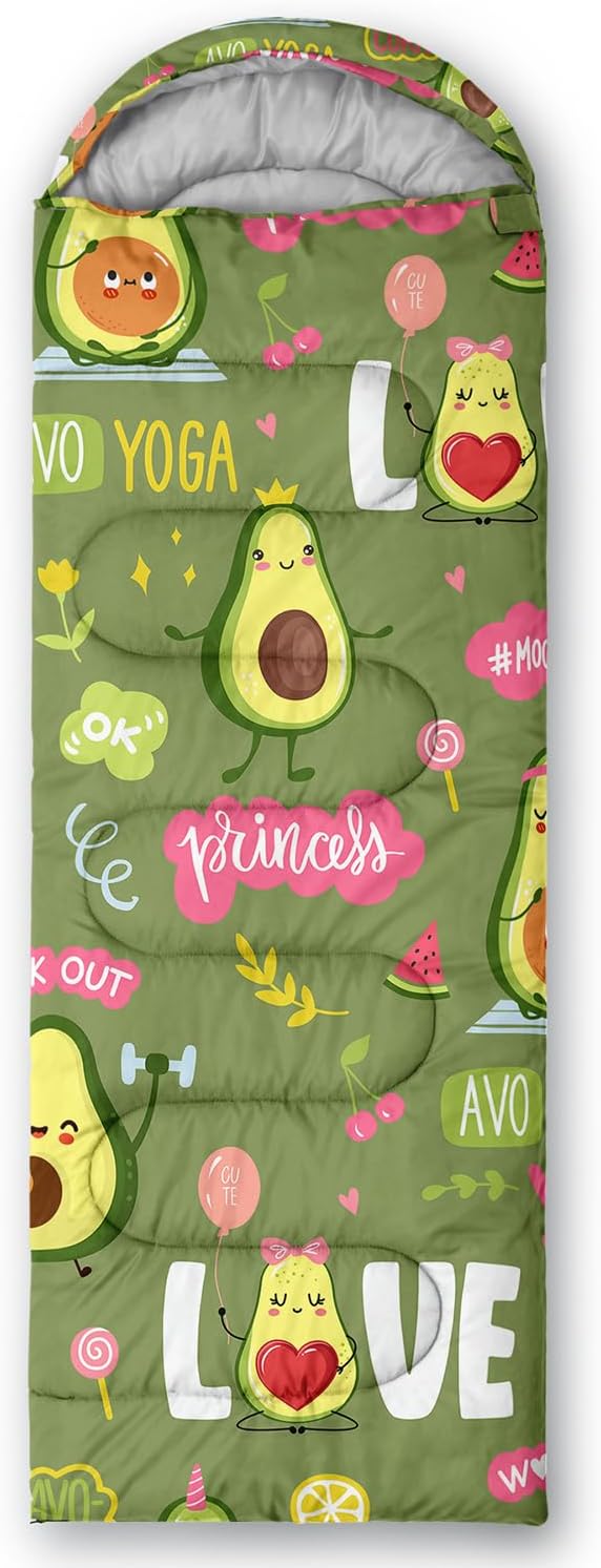 Kawaii Cartoon Avocado