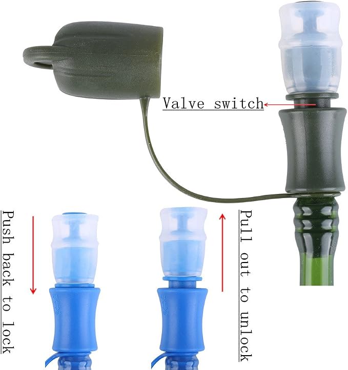 2 Pack(one Blue+one ArmyGreen )