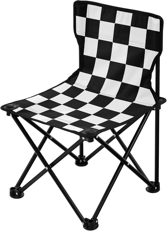 Checkerboard Black White Pattern