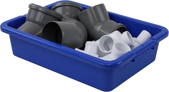 Ribbed Bottom Blue 12 Pack