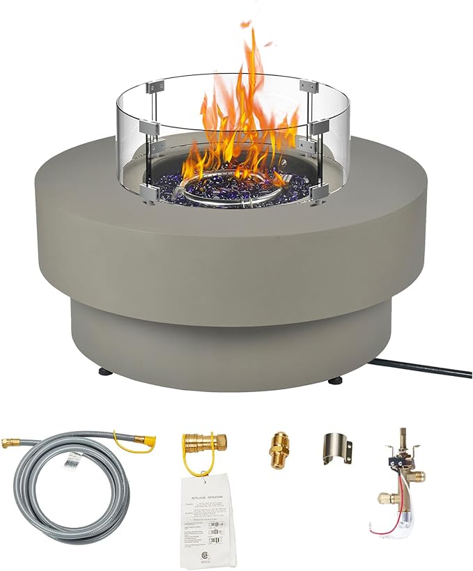 With NG Conversion Kit & Wind Guard