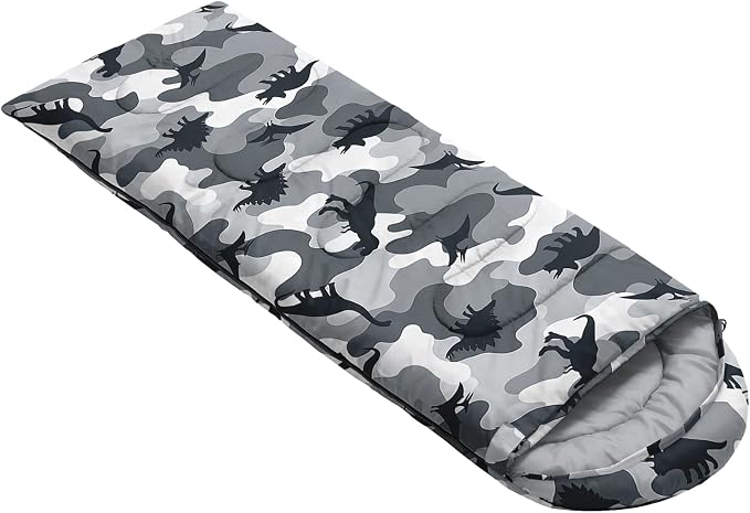 Gray Camo Dinosaur