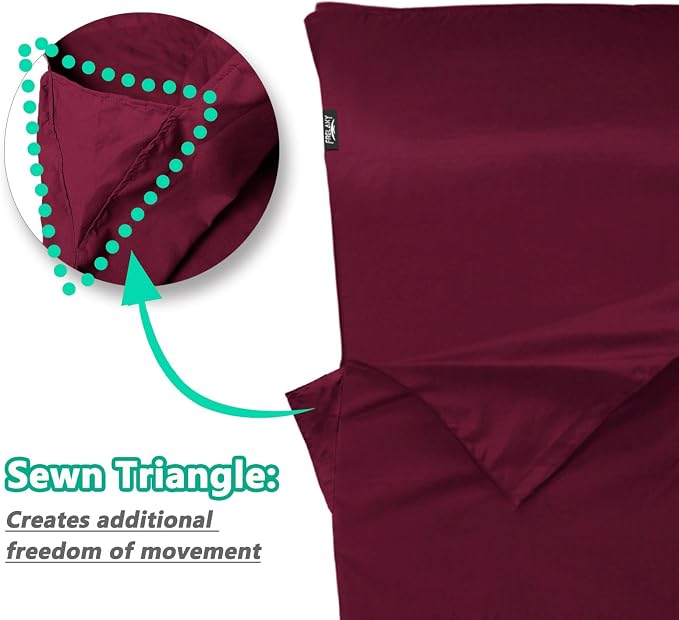 Burgundy - No Zipper