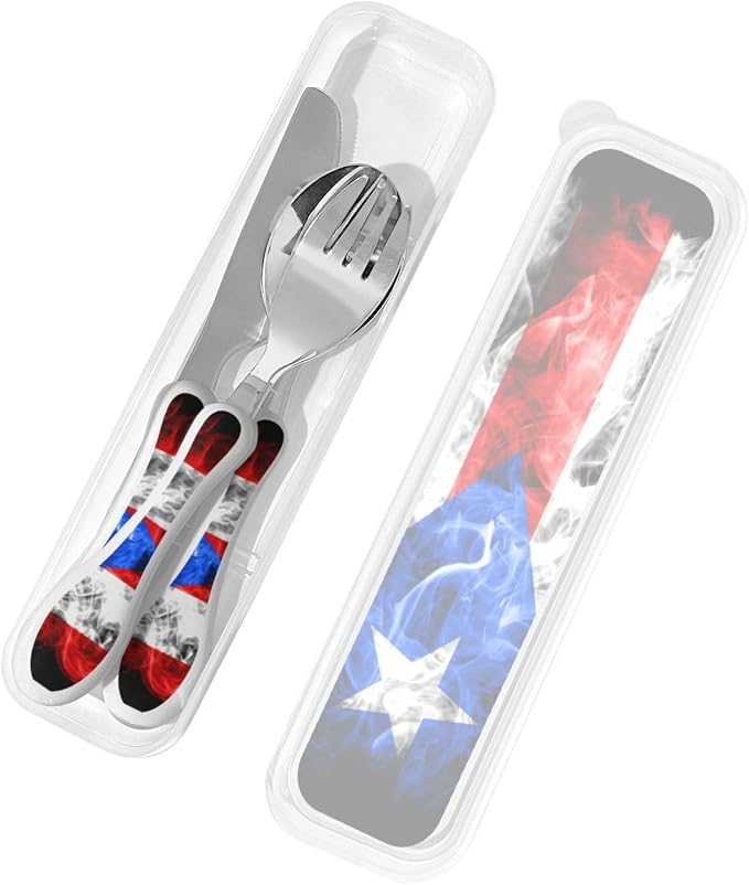 Puerto Rico Flag Art Pattern