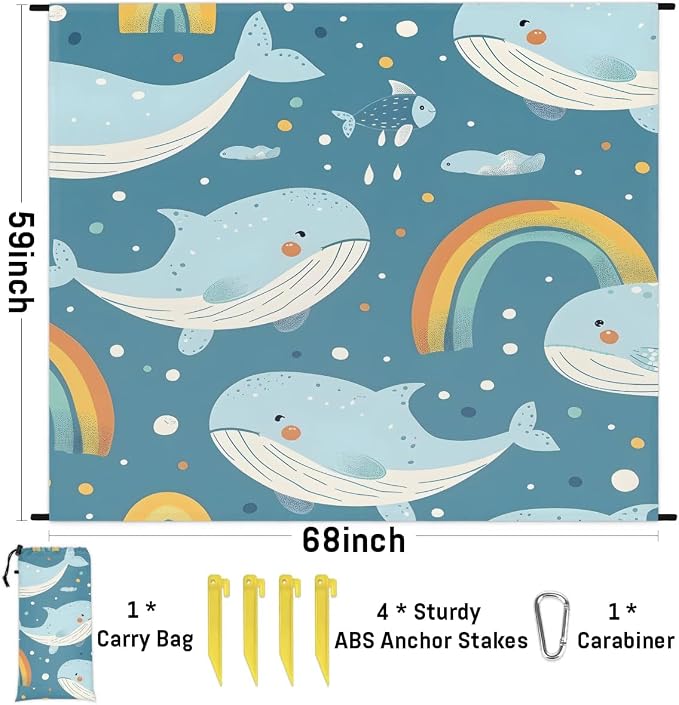 Whales Rainbow