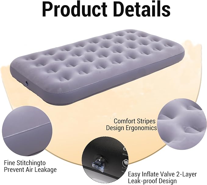 Twin Matress Grey