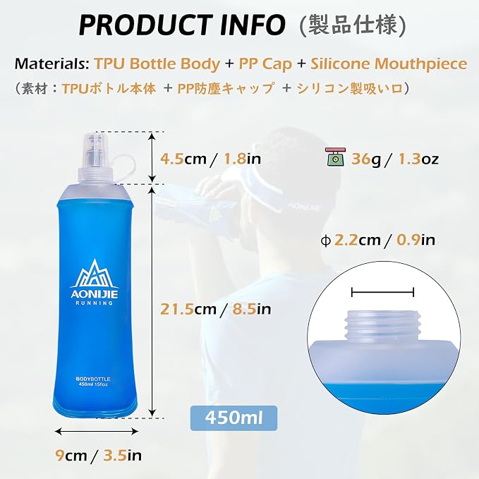 450ml/15.22oz - Pack of 2