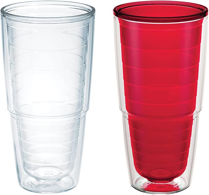Clear and Red